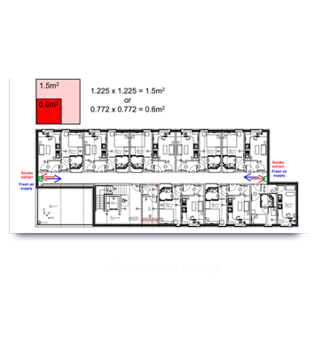 Residential smoke control ventillation